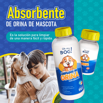 ¡Descubre Oh My Dog! El limpiador de orina y vomito de tu mascota que transformará tu hogar 🐾✨