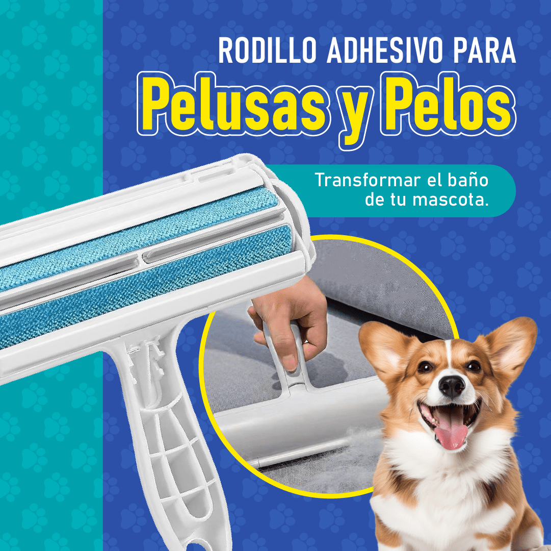 Rodillo Adhesivo para pelusas y pelos